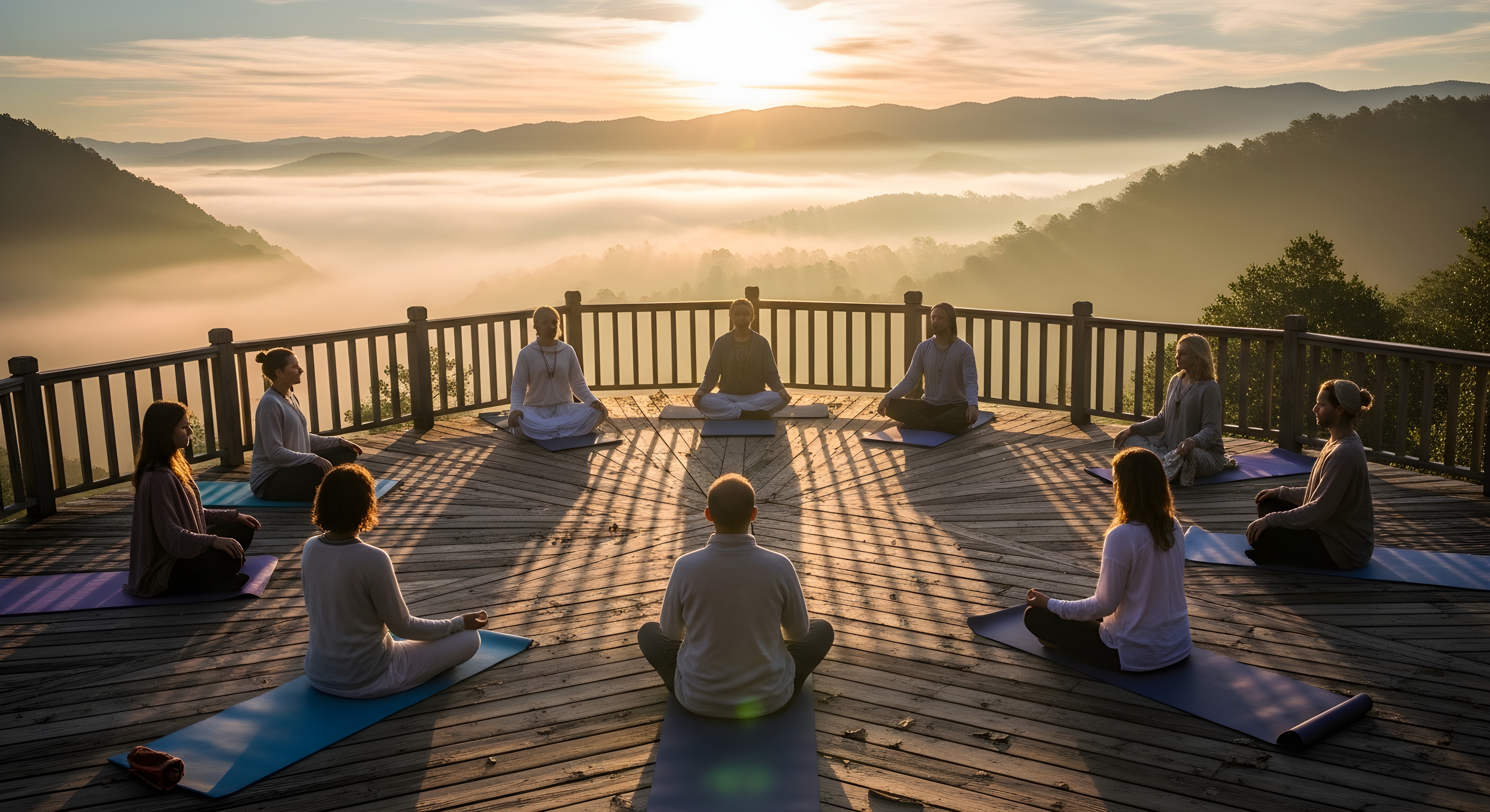 Yoga deck