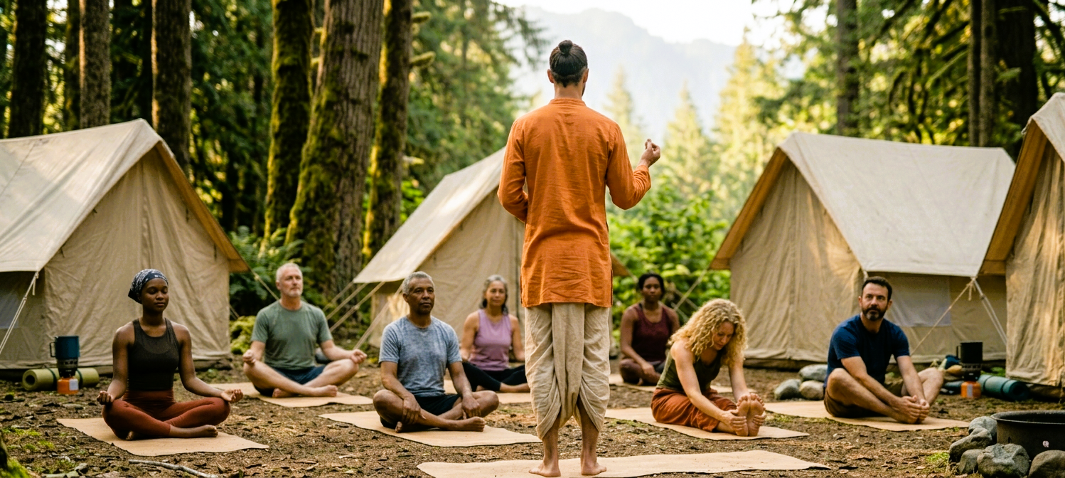 10-Day Camping and Yoga Blue Mountains