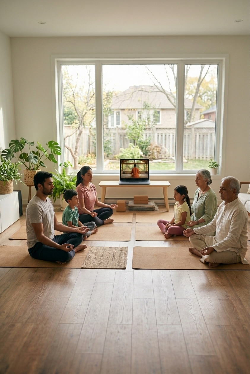 Online Yoga and Meditation